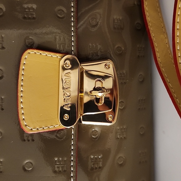 Arcadia Patent Leather Crossbody - Picture 3 of 15